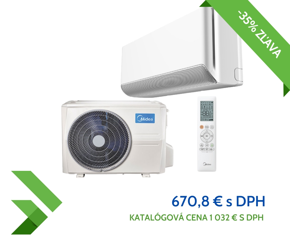 Klimatizačná jednotka Midea BreezeleSS E 3,6kW